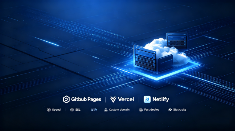 GitHub Pages vs Vercel vs Netlify — Comparativo Completo